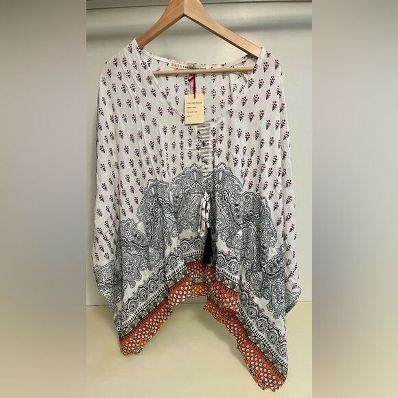 NWT Anthropologie RAGA Ventura cover up top size large - Picture 2 of 5